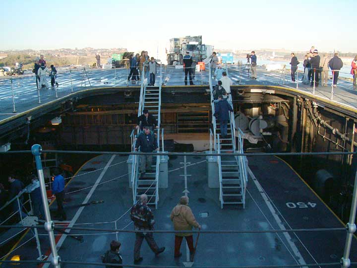 HMS Ark Royal's lower deck